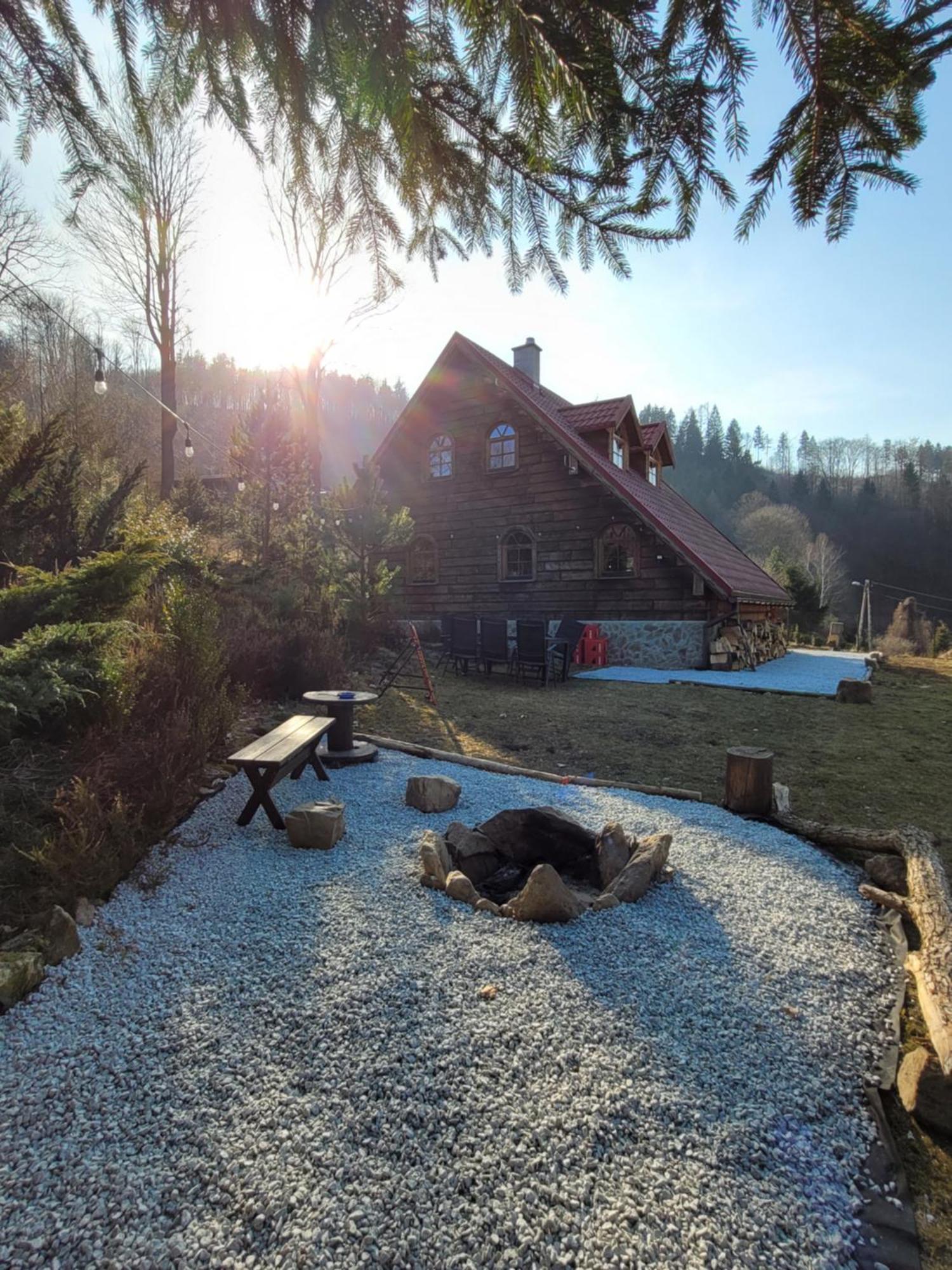 Forest Camp Dom W Gorach Sowich Michalkowa Buitenkant foto